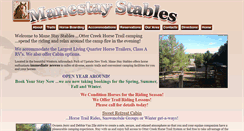 Desktop Screenshot of manestaystables.com